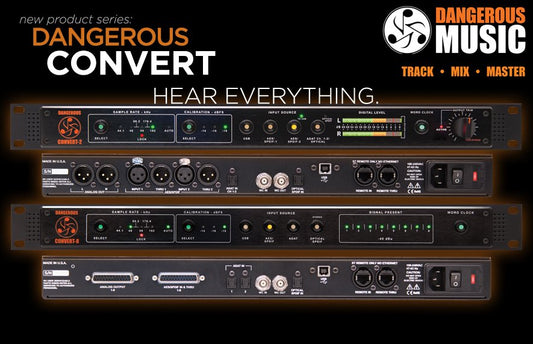 高品質聲音的基石 — DANGEROUS MUSIC CONVERT-8 數模轉換器